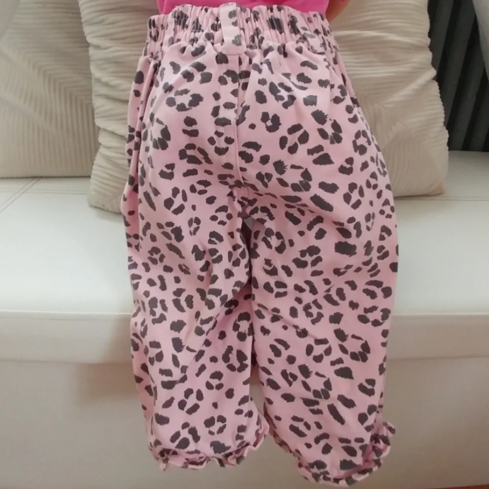 Pink Leopard Gingham Bundle 3-6M Heart Drama Queen Onesie Ruffle Pants Shorts - Picture 9 of 15